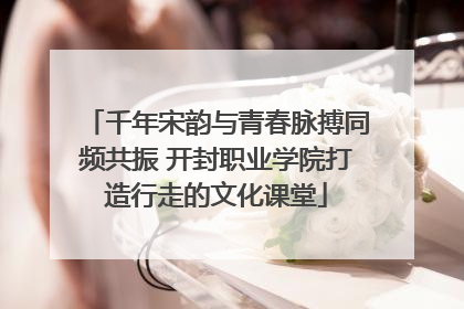 千年宋韵与青春脉搏同频共振 开封职业学院打造行走的文化课堂